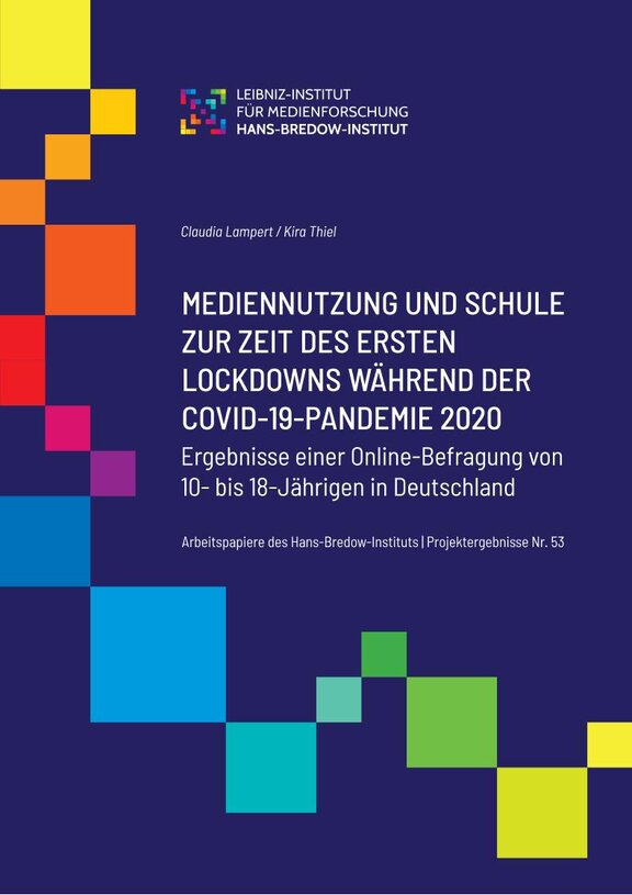 Ansicht: Mediennutzung im ersten Lockdown  - Ergebnisse einer Online-Befragung von 10- bis 18-Jährigen in Europa  
