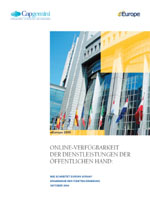Buchtitel: eEurope 2005 - Online-Verfügbarkeit der Dienstleistungen der öffentlichen Hand