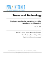 1673.jpg Buchtitel: Teens and Technology - Jugendliche und Technik