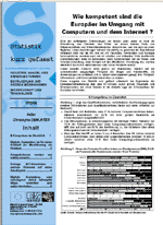 Buchtitel: Wie kompetent sind die Europäer im Umgang mit Computern und dem Internet?