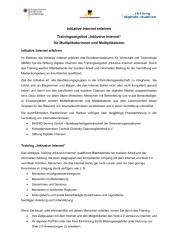 Ansicht: Trainingskampagne Inklusive Internet