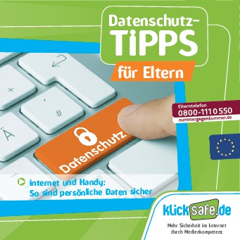 klicksafe_Datenschutztipps für Eltern  
