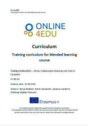 Ansicht: Online4EDU: Blended Learning Curriculum  